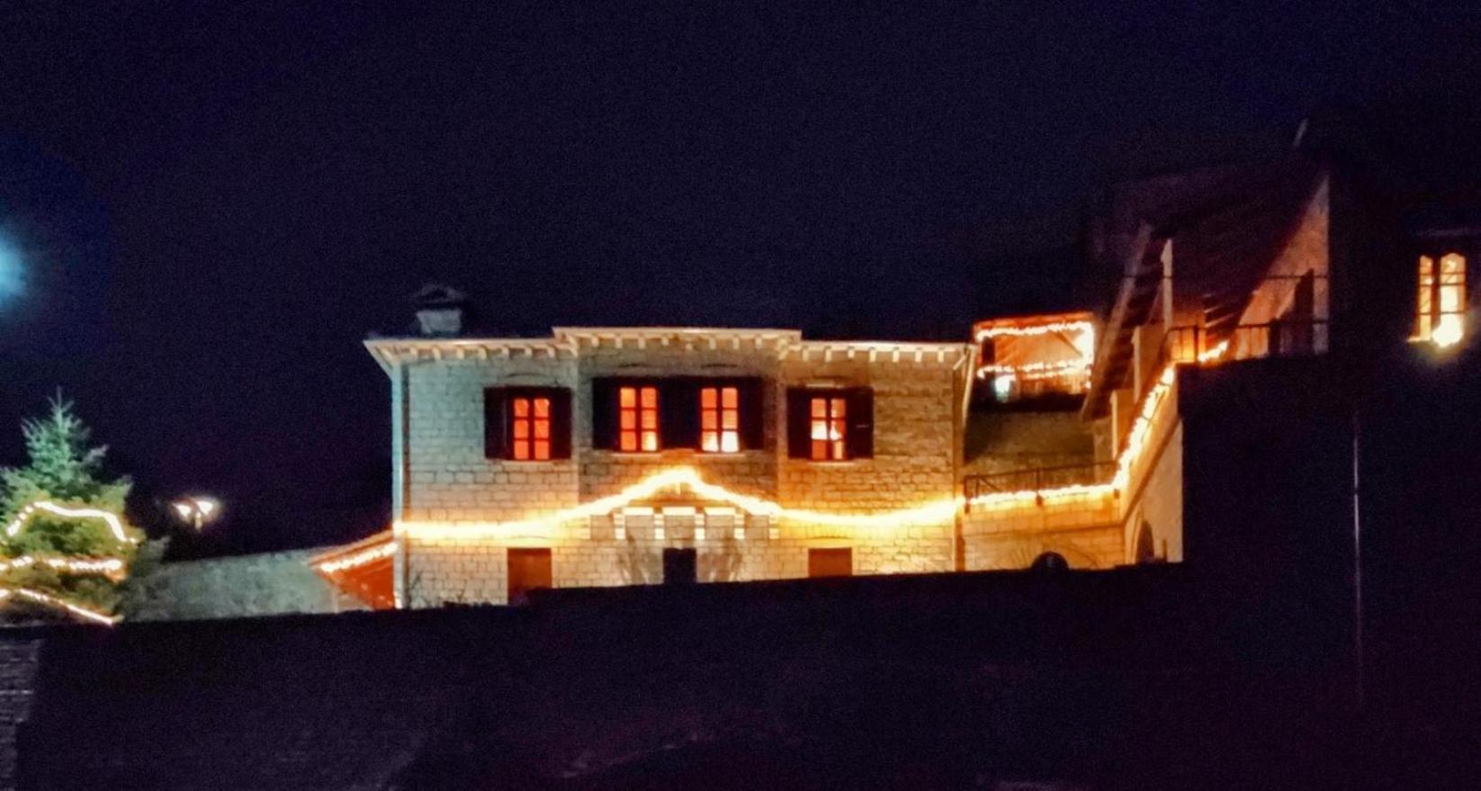 Βίτσα Πετρόκτιστο Αρχοντικό "Ιόλη" Με Θέα Ζαγόριヴィラ エクステリア 写真